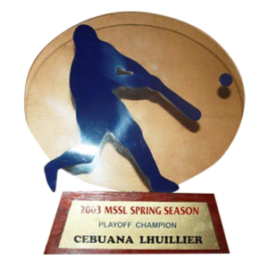 2003 MSSL Spring Season Playoff Champion