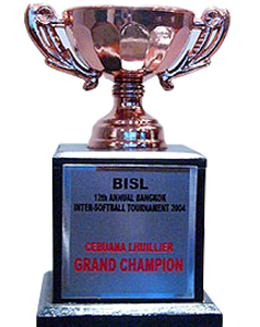 2004 12th Annual Bangkok Inter-Softball Tournament Champion