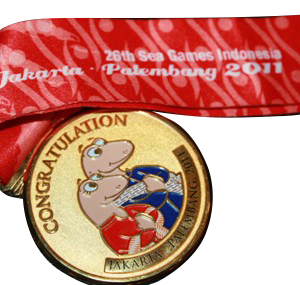 2011 Champion Phil Men's Softball Team 26th SEA GAMES Medal
